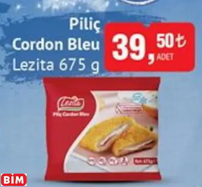 LEZİTA  PİLİÇ CORDON BLEU
